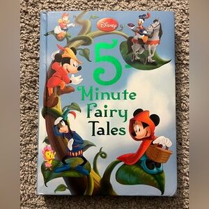 Disney 5-Minute Fairy Tales Book